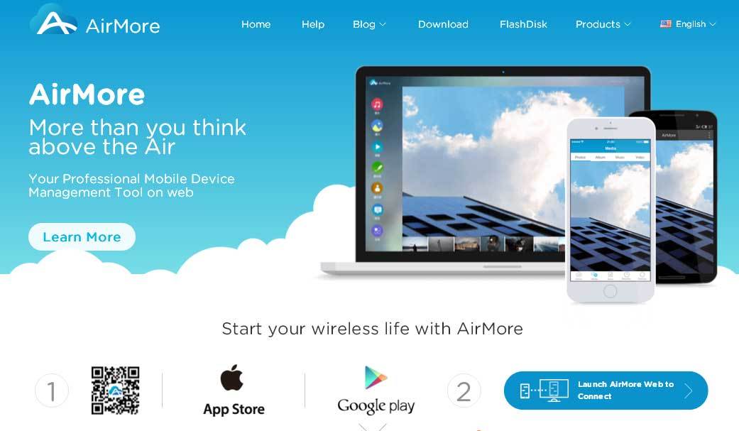 AirMore：将Android 手机屏幕投射到电脑，无需网络也可以